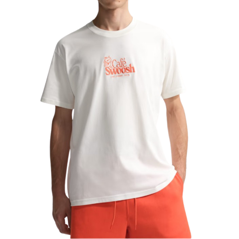 Muška majica Nike U nsw tee lse cafe swoosh illo