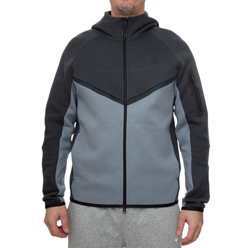 Muški duks Nike M nk tch flc fz wr hoodie