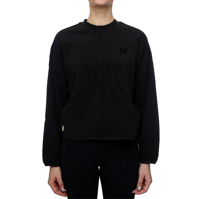 Ženski duks Puma Infuse mock neck crew dk