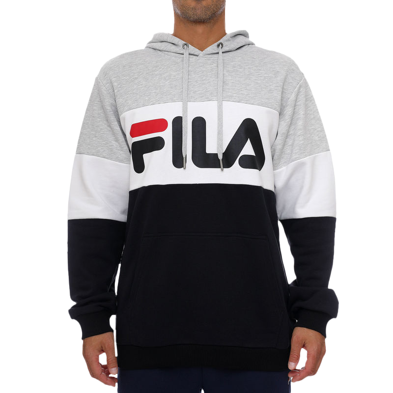 Muški duks Fila MEN NIGHT BLOCKED HOODY