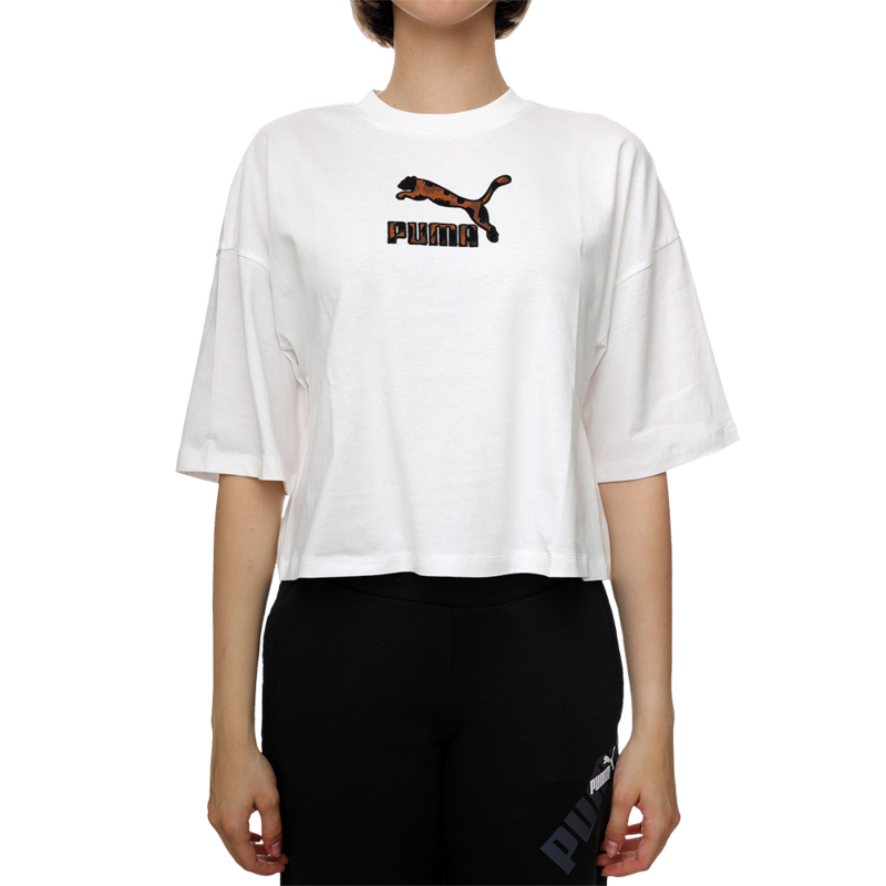 Ženska majica Puma Classics kitten logo infill tee
