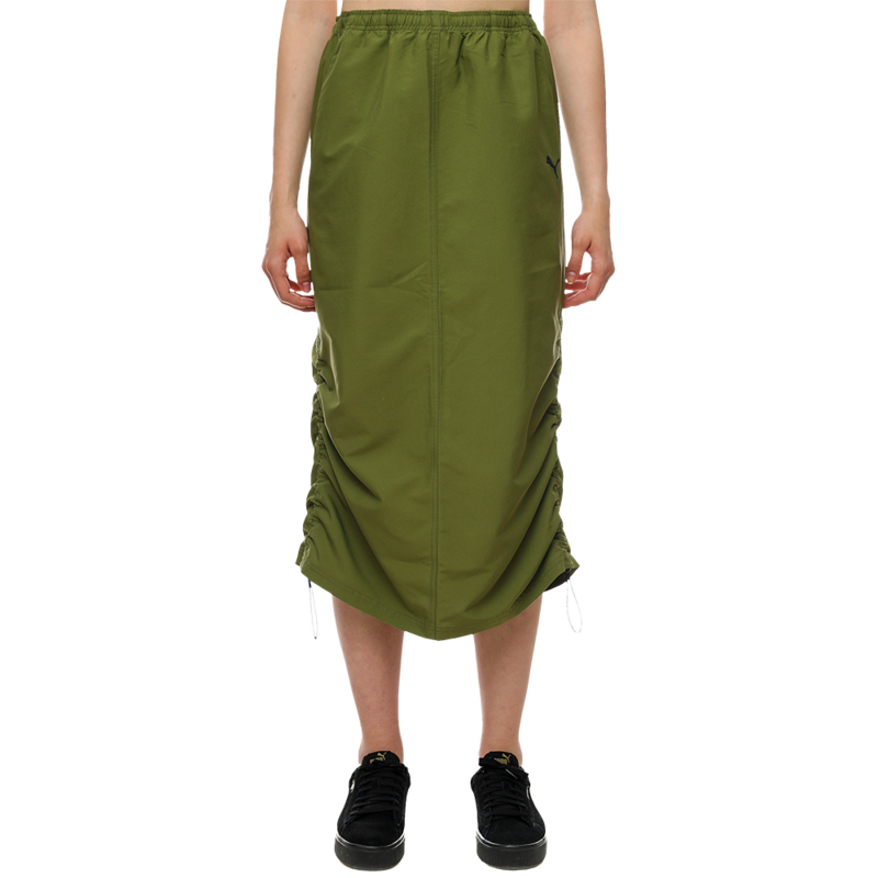 Ženska suknja Puma Dare To Midi Woven Skirt