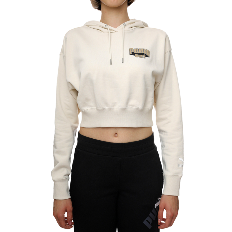 Ženski duks Puma Team for the fanbase cropped hoodie tr