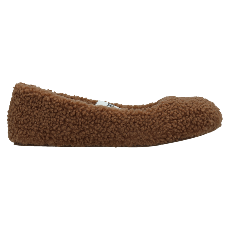 Ženske baletanke Mb Shearling ballerina cognac