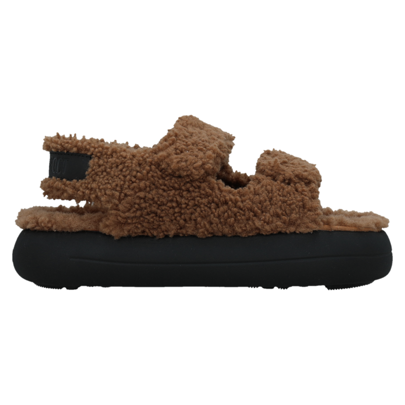 Ženske sandale Mb Shearling sandal cognac