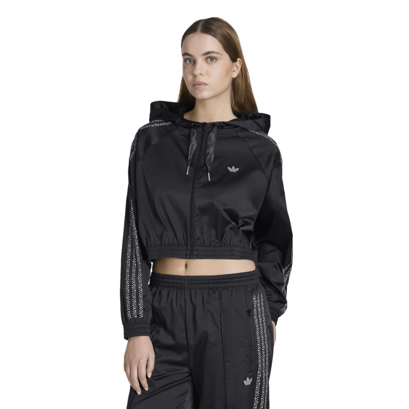 Ženska duks adidas Pearl hoodie black