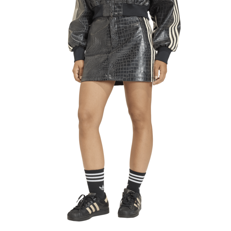 Ženska suknja adidas Pleather sk black