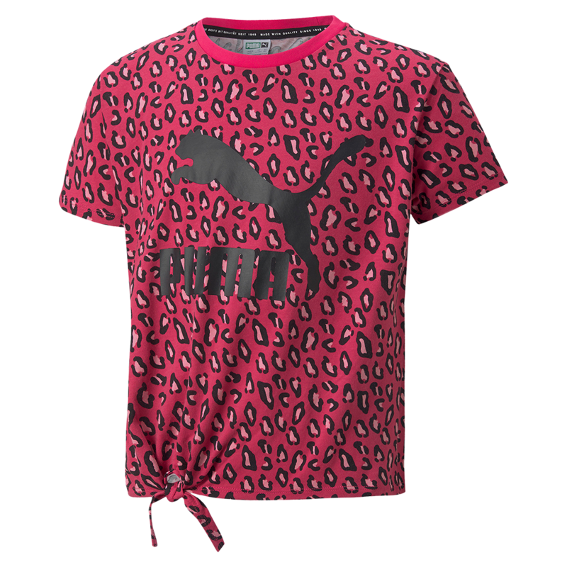 Dečija majica Puma CLASSICS SUMMER ROAR AOP KNOTTED TEE G