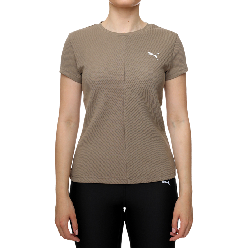 ŽENSKA MAJICA PUMA WARDROBE ESS RIBBED SLIM TEE