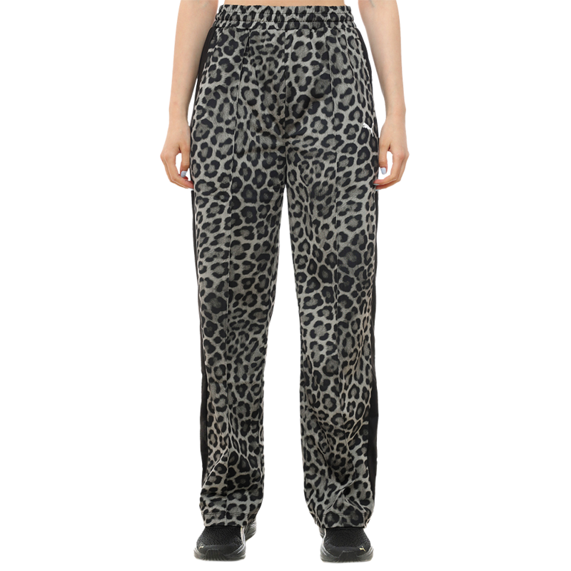 Ženska trenerka donji deo Puma T7 leo luxe aop straight pants op