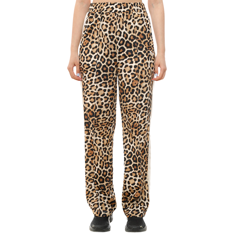 Ženska trenerka donji deo Puma T7 leo luxe aop straight pants op