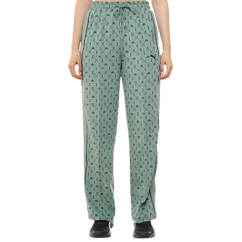 ŽENSKA TRENERKA PUMA ROAD TO UNITY AOP STRAIGHT TRACK PANTS DK OP