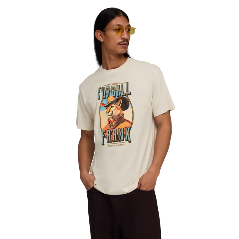 Muška majica Puma Graphic cat cowboy relaxed tee