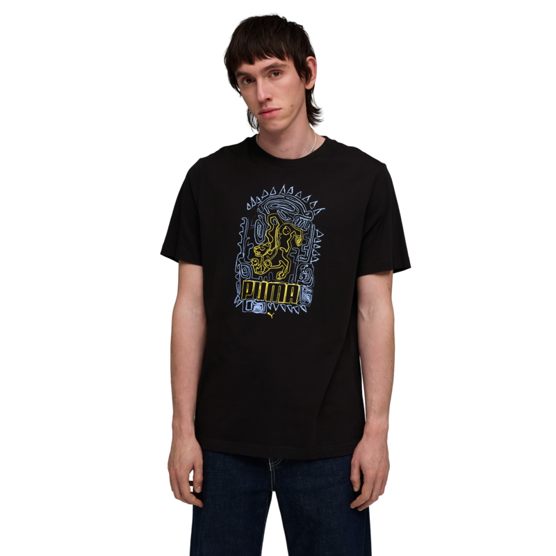 Muška majica Puma Graphic hand drawn tee