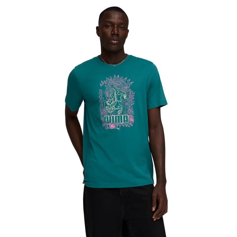 Muška majica Puma Graphic hand drawn tee