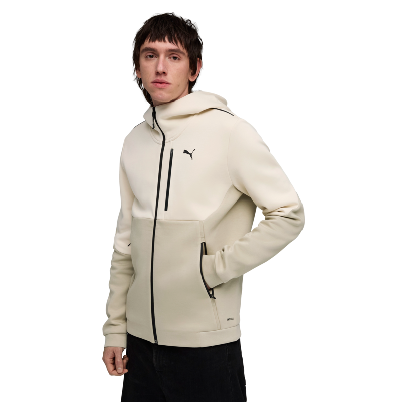 Muški duks sa zipom i kapuljačom Puma Tech full-zip hoodie dk