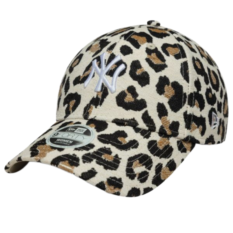 Ženski kačket New Era leopard midi 9forty®