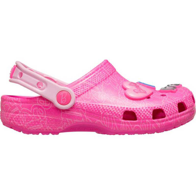 Dečije klompe Crocs Mattel pink barbie cls clg k