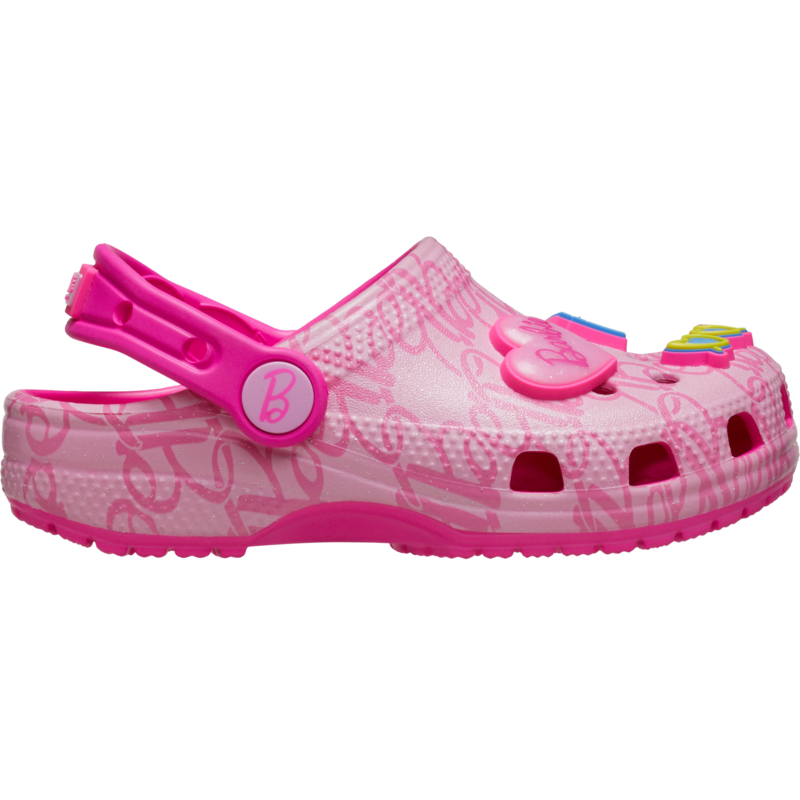Dečije klompe Crocs Mattel pink barbie cls clg t