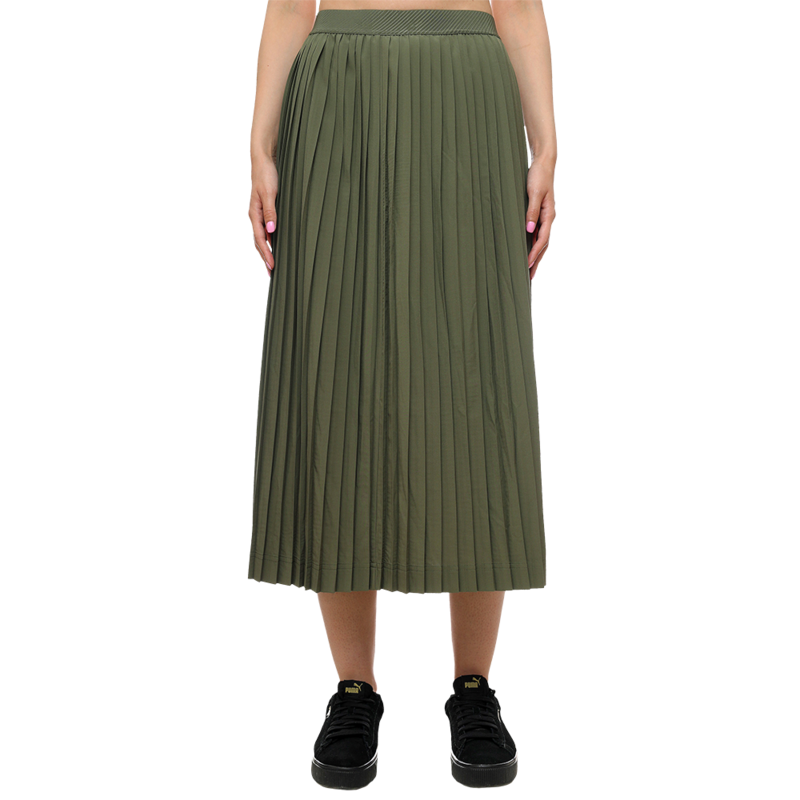 スカート PUMA YONA SUNPO Plissee Skirt PUMA YONA SUNPO Plissee Skirt | Military green Women's Midi