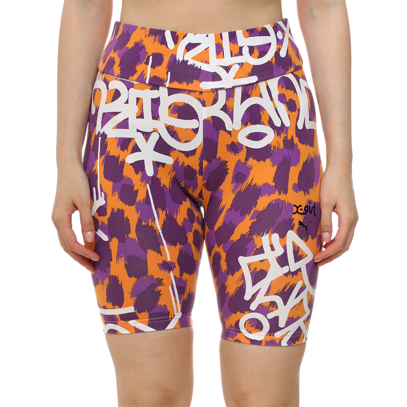 Ženski šorc Puma x x-girl aop short tights 7
