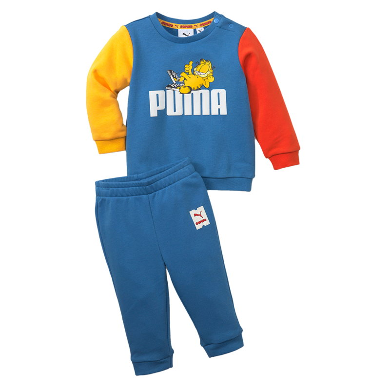 Dečiji set Puma X GARFIELD MINICAT CREW JOGGER TR KIDS