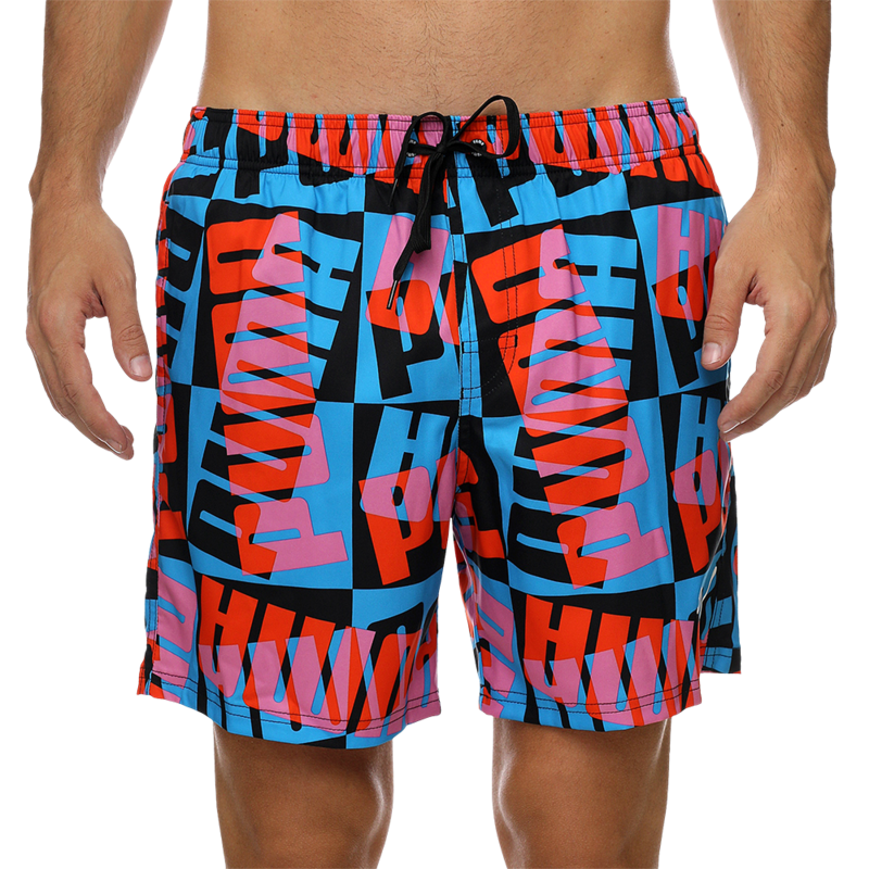 Muški šorc za kupanje Puma SWIM MEN BLOCK LOGO MID SHORTS 1P