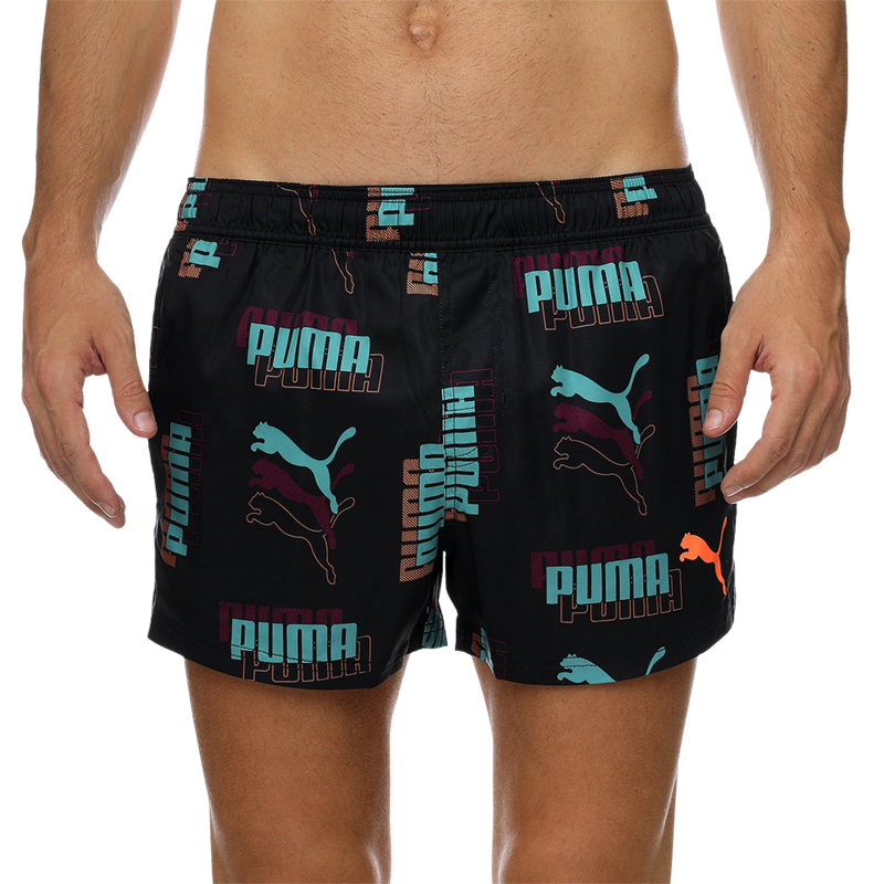 Muški šorc za kupanje Puma SWIM MEN LOGO PRINT SHORT SHORTS 1P