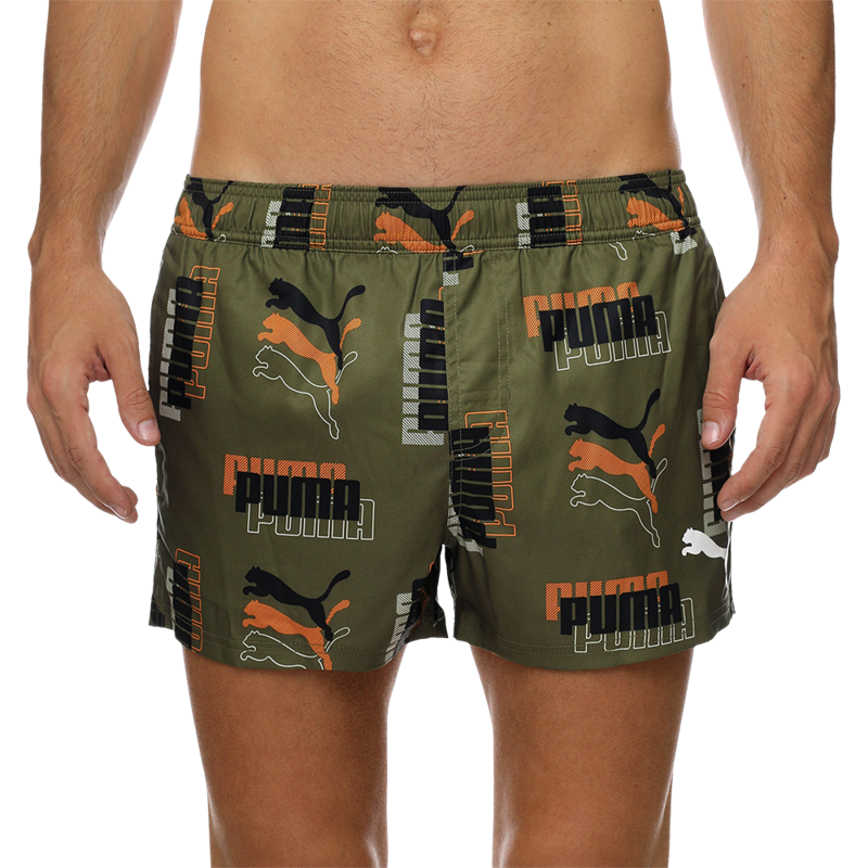 Muški šorc za kupanje Puma SWIM MEN LOGO PRINT SHORT SHORTS 1P