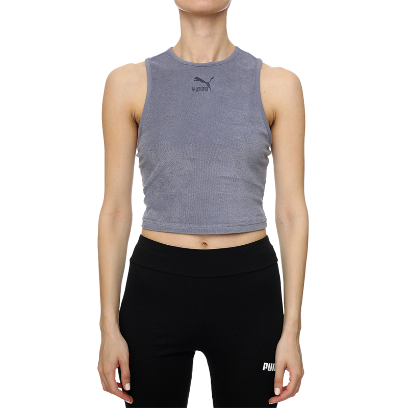 Ženska majica Puma CLASSICS Toweling Crop Top