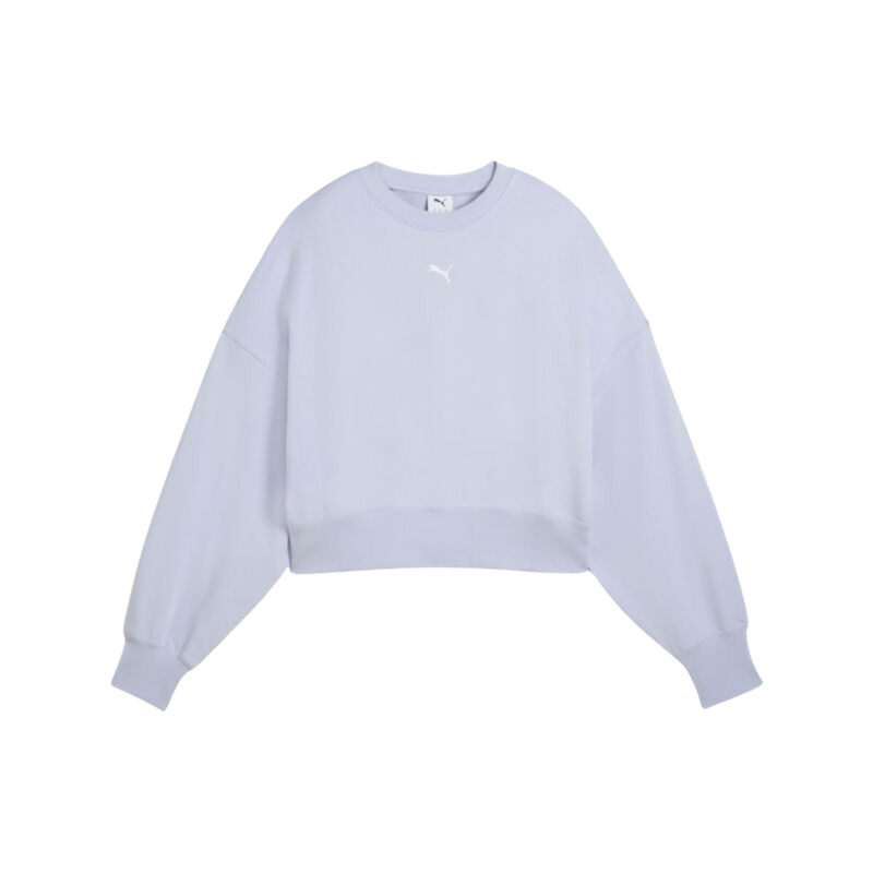 Ženski duks Puma Wardrobe ess over-oversized crew tr