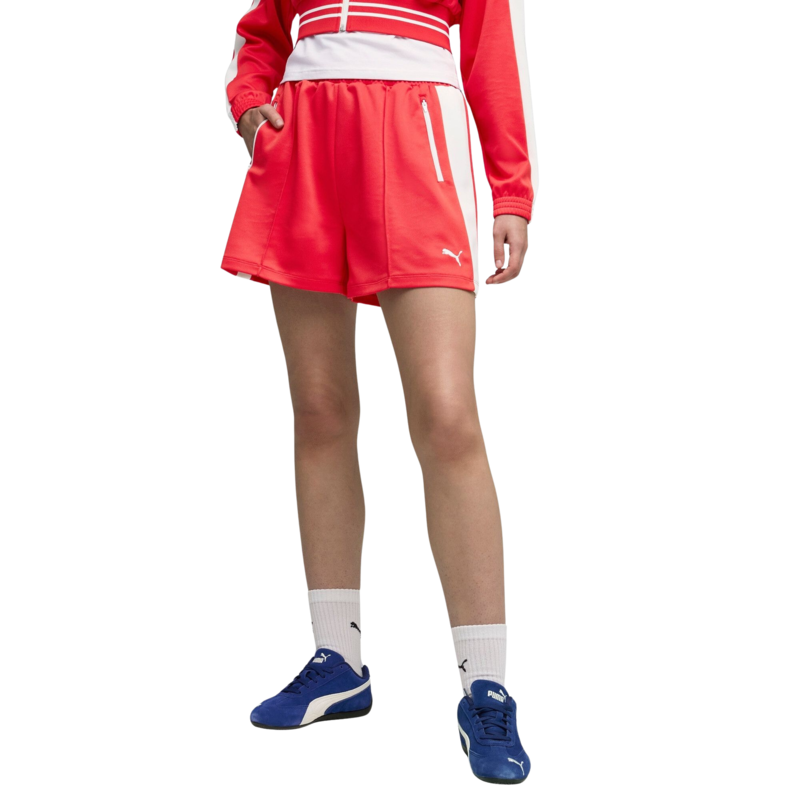 Ženski šorc Puma T7 relaxed pintuck shorts 4’