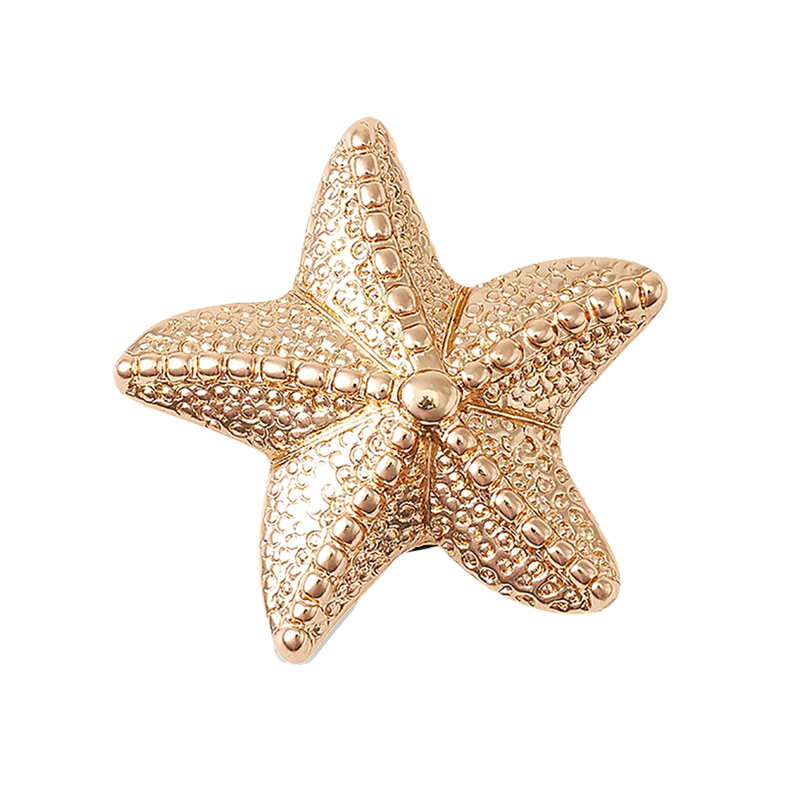 Unisex bedž Crocs Gold star fish