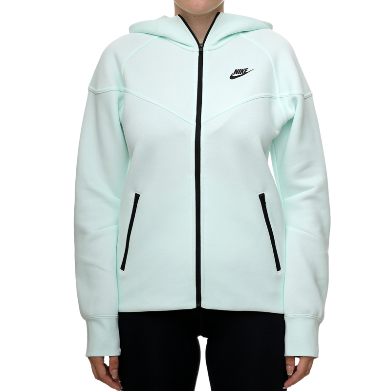 nike dukserica w nsw tch flc wr hoodie fz