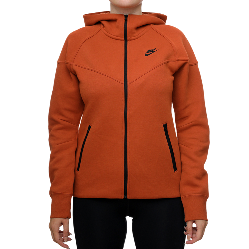 Ženski duks Nike W nsw tch flc wr fz hdy
