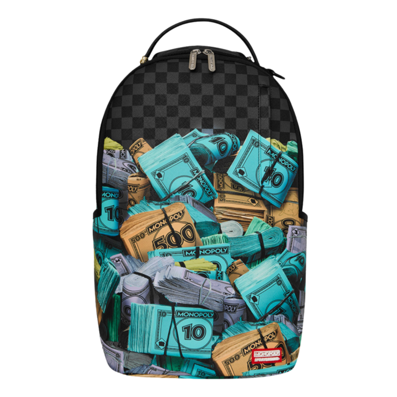 Unisex ranac Sprayground Monopoly money stacks backpack