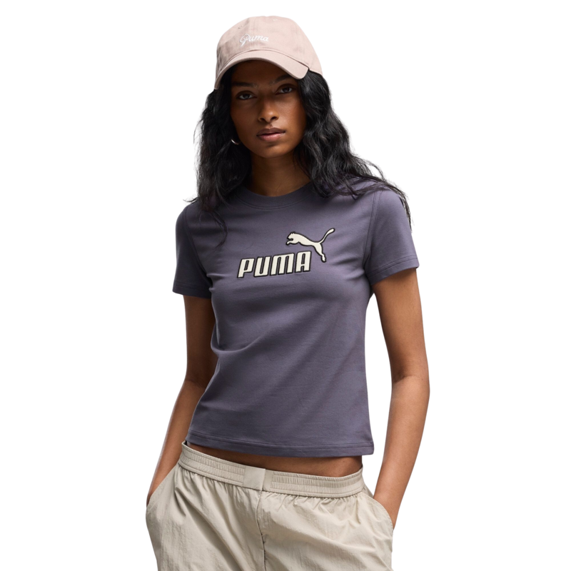 Ženska majica Puma Ess elevated no.1 logo slim short tee