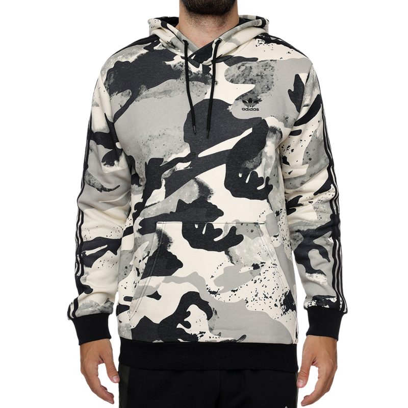 Muški duks adidas CAMO AOP HOODIE