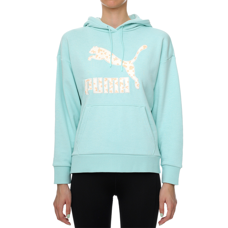 Ženski duks Puma FLORAL Graphic Hoodie