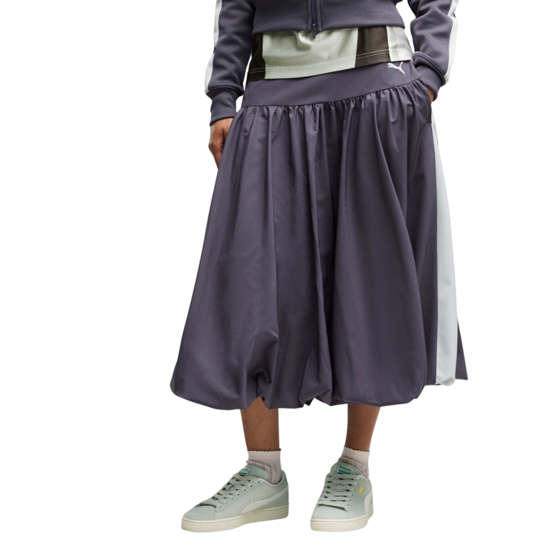 Ženska suknja Puma T7 balloon woven midi skirt