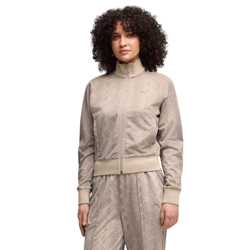 Ženski duks Puma T7 snake aop short track jacket