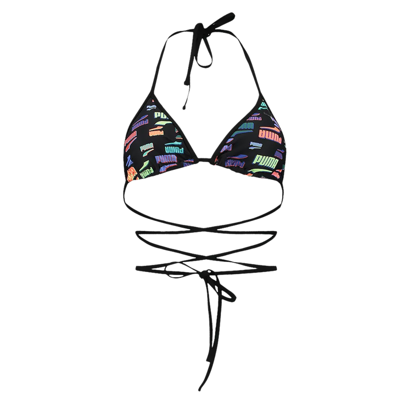 Ženski kupaći gornji deo Puma Swim women wrap triangle 1p