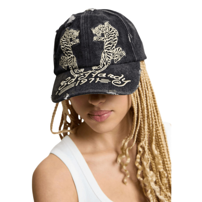 Unisex kačket Ed Hardy desert tiger 5 panel trucker cap