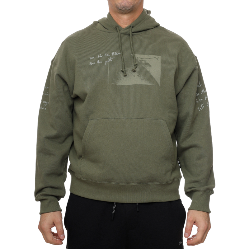 Muški duks Puma Graphic forest hoodie