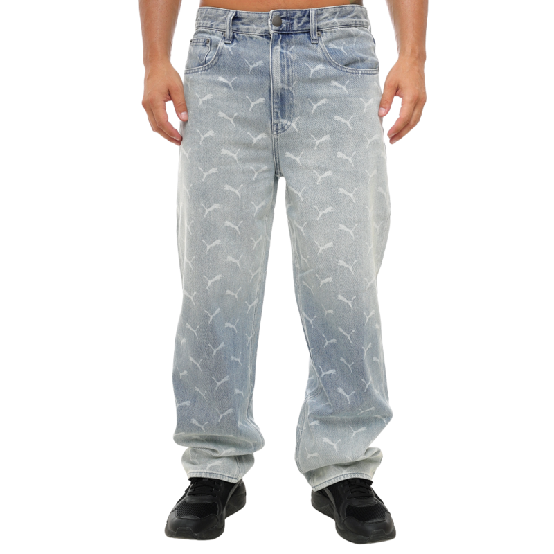 Muška trenerka donji deo Puma X a$ap rocky laser monogram denim