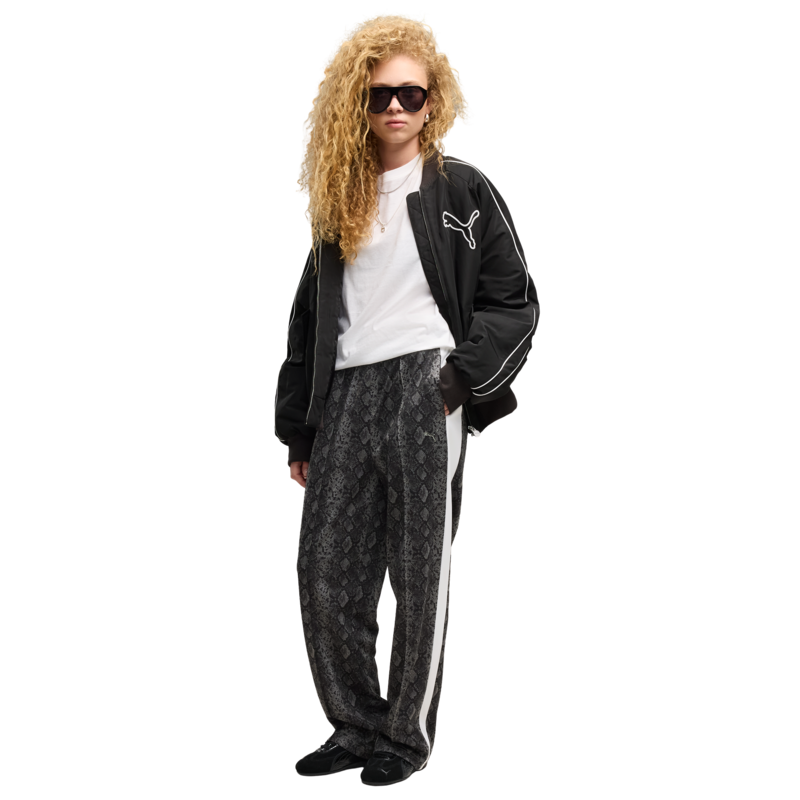 Ženska trenerka donji deo Puma T7 snake aop straight pants op
