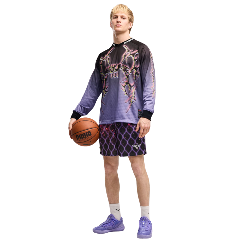Muški šorc Puma Melo asteriks aop mesh short 7in