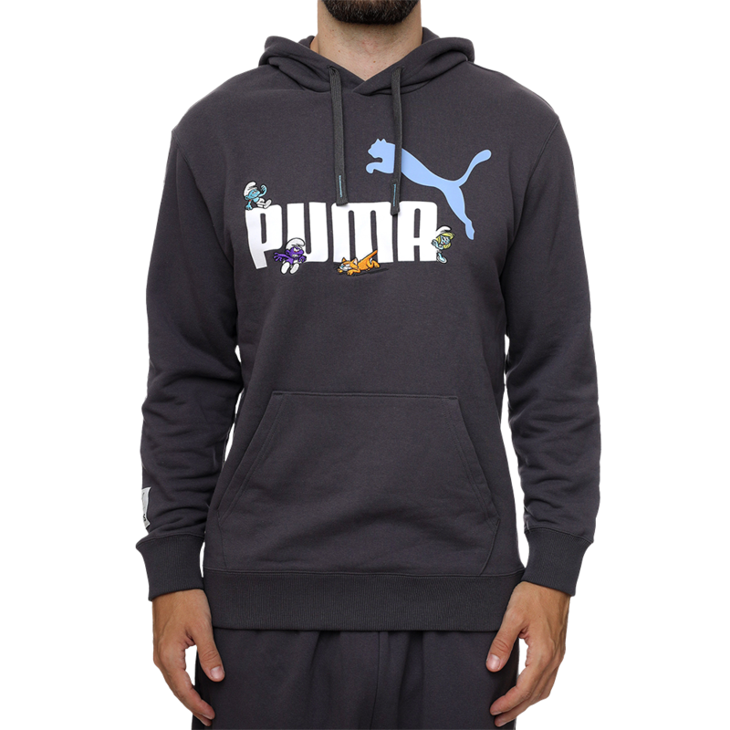 Muški duks Puma X THE SMURFS Graphic Hoodie TR