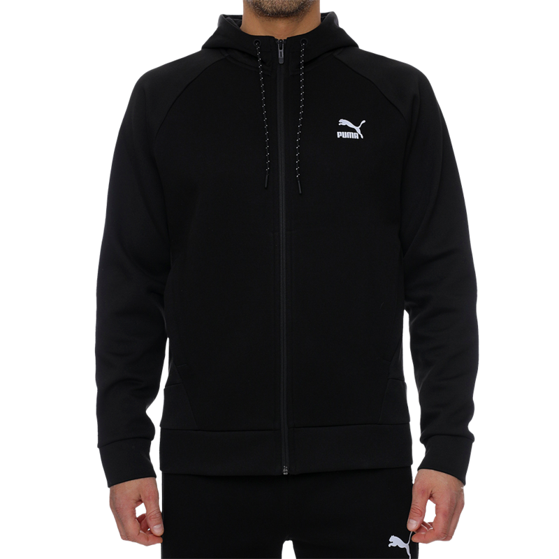 Muški duks Puma CLASSICS TECH FZ HOODIE DK