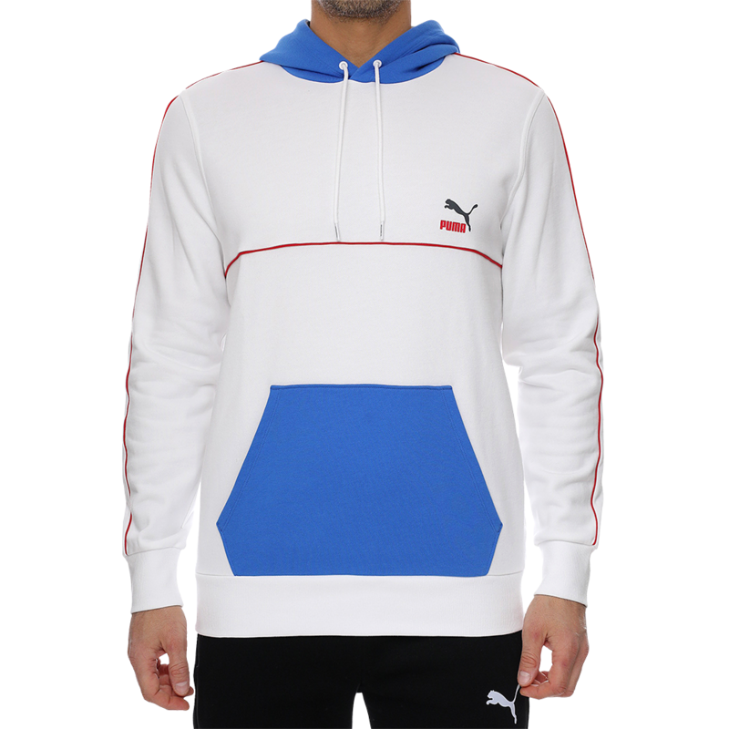 Muški duks Puma CLSX PIPED HOODIE TR